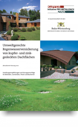 Informationen ueber umweltgerechte Regenwasserversickerung